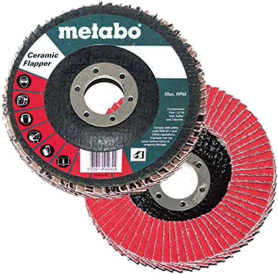 Metabo 629445000 6" Ceramic Flapper 80 7/8 T29 Fg