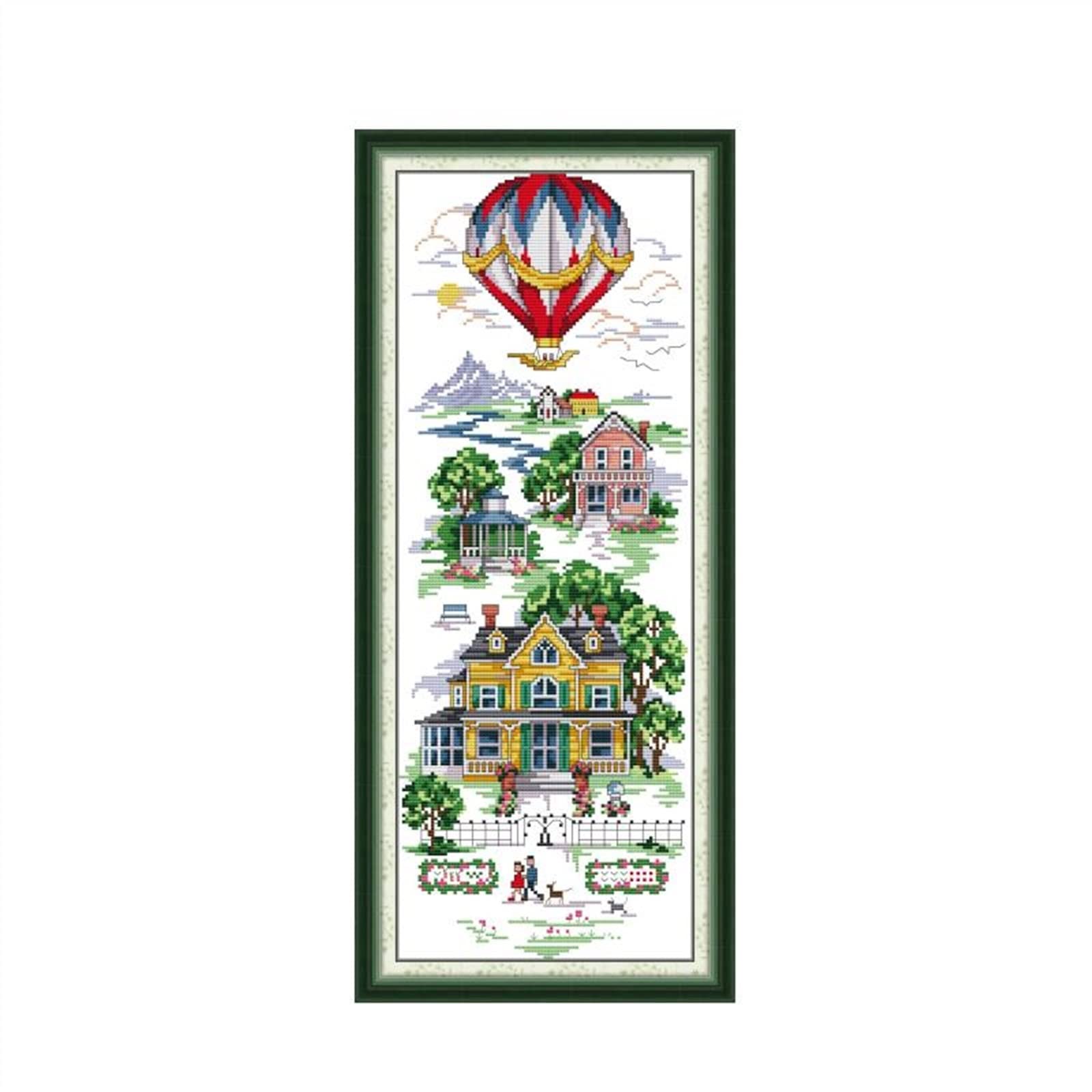 Toile décorative 100x120 cm peinte à la main Wimara