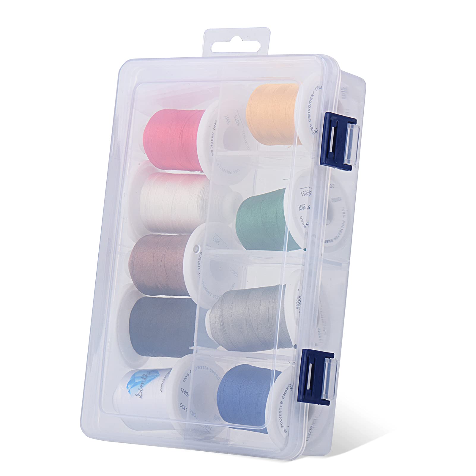 Simthread Embroidery Thread 800 Yards 108 Colors Madeira Compatible with Babylock, Janome, Singer - Image 2