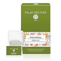 Vista 12 de Palais des Thés - Blue of London - Té negro Earl Grey, Bergamota y Aciano - Bolsitas de té prémium, sirve para 20 tazas