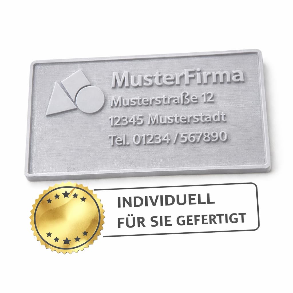 COLOP Expert Timbro personalizzato | Timbro in metallo professionale | Timbro aziendale e indirizzo | Autoinchiostrante | Diverse misure disponibili (3900)