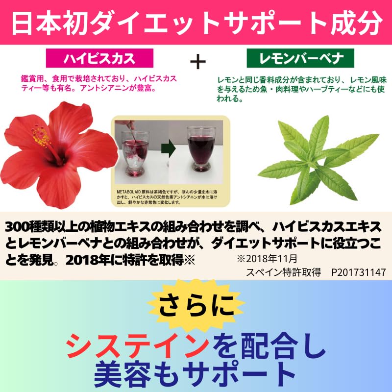 Amazon | メタボレイドシステイン 60粒(15～30日分) 飲む燃焼スイッチ