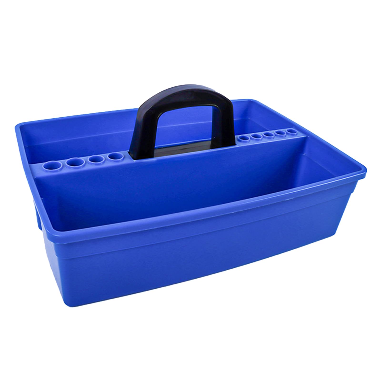 Contenitore per bottiglie di reagente con manico portatile per esperimenti di chimica, per provette da laboratorio, 43,5 x 27,5 x 12 cm