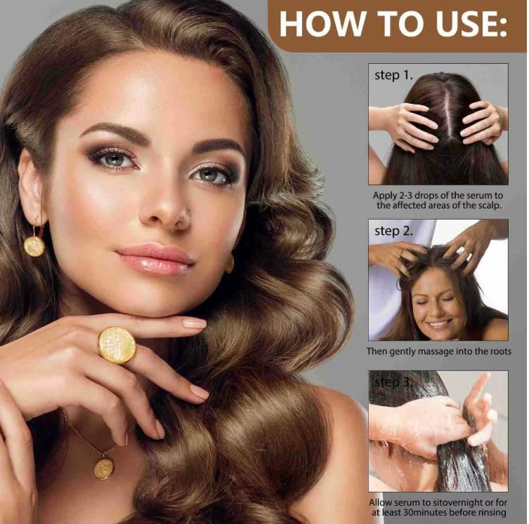 Miniatura 4 de Batana Oil Suero para el crecimiento del cabello con romero, tratamiento de desintoxicación del cuero cabelludo, 1 fl oz