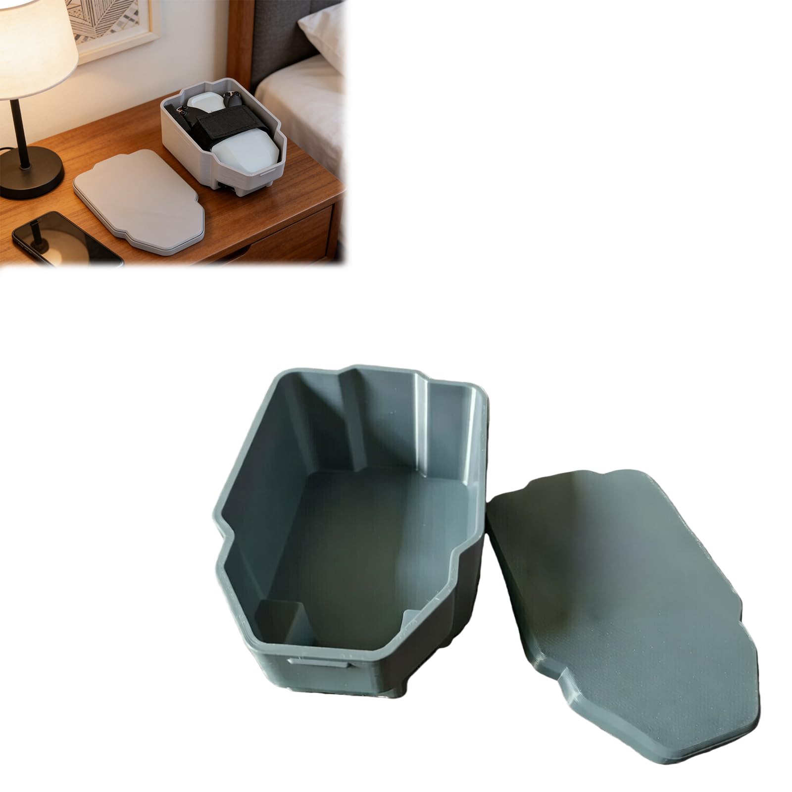 Drone Carrying Case - Hard Shell Compatible with Potensic Atom/Atom 2 - Snap-Fit Storage for Drone, Battery, Cable, and Accessories