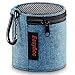 Produktbild EasyAcc Tasche für Anker SoundCore Mini/August MS425/ EasyAcc Mini Bluetooth Lautsprecher, Premium Tragbare Speaker Hülle Schutztasche, Reise Tragen Case mit Karabiner, Blau
