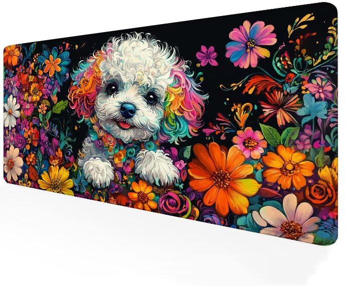 Tapis souris XXL lavable pour éliminer les glissements et les taches de café