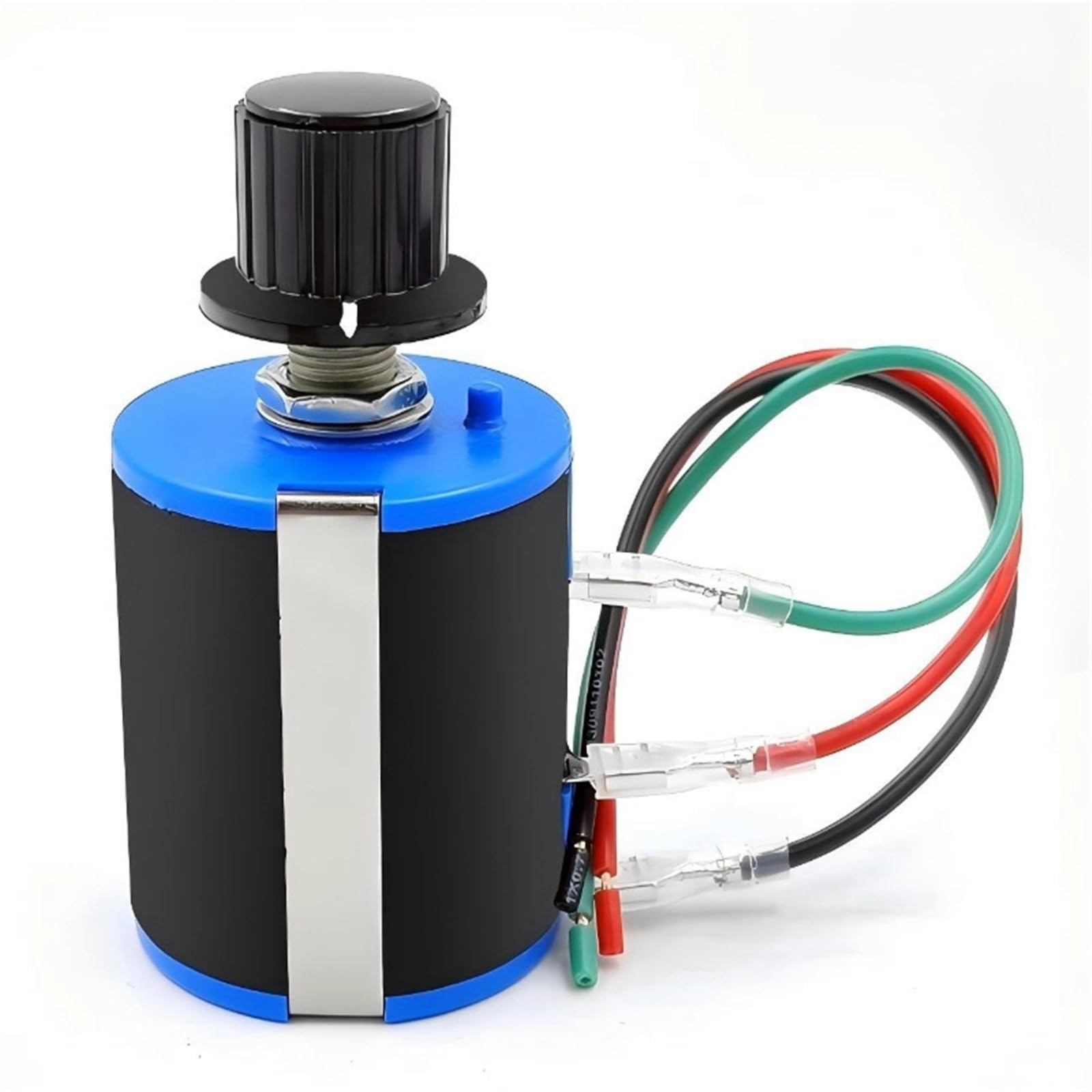 potenziometro a filo avvolto, WXD4-23 Potenziometro rotativo a filo avvolto multigiro 10Kohm 3W - Reostato di controllo albero da 6mm （1 pz(10K)
