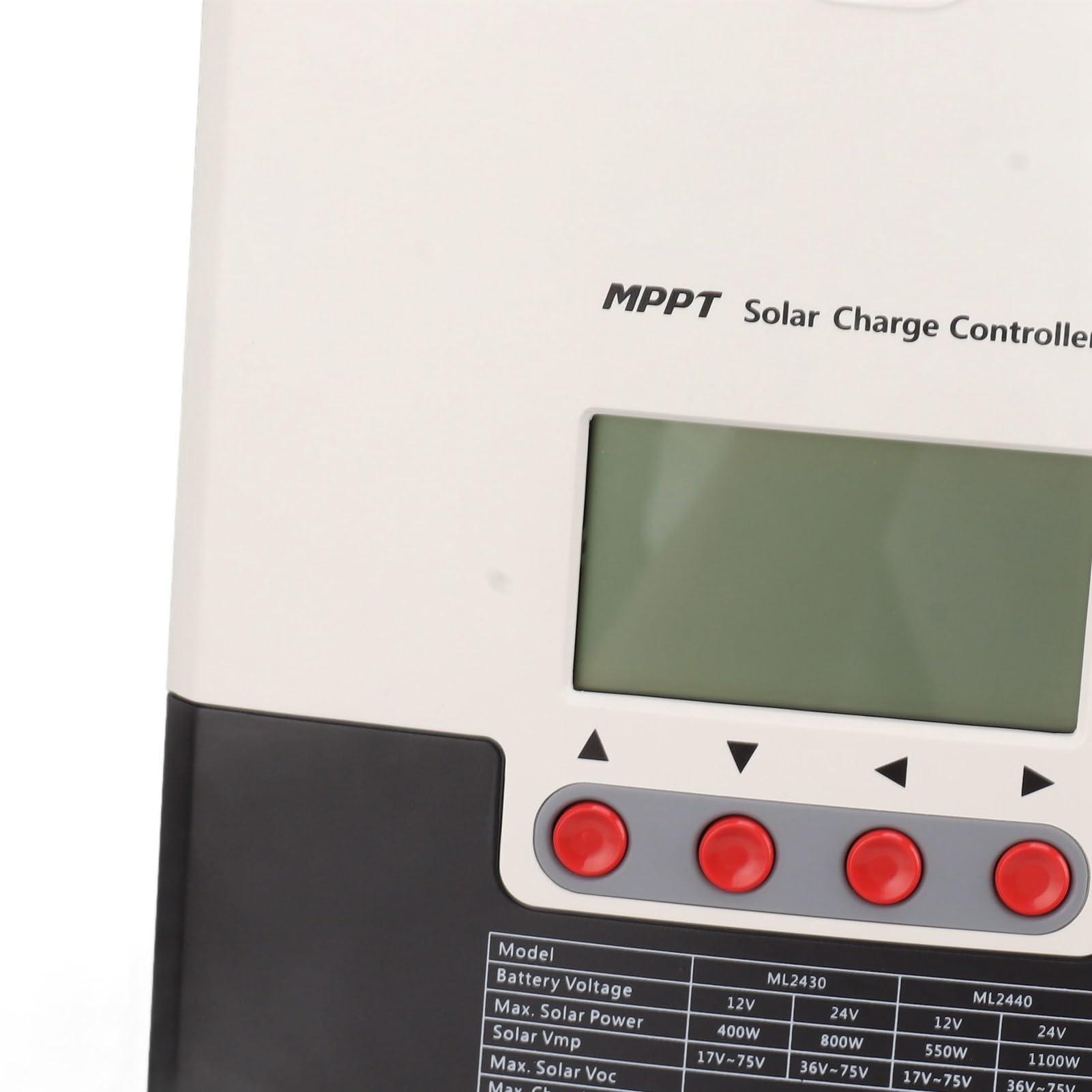 Regolatore di Carica Solare MPPT 40A 12V 24V Rilevamento Automatico