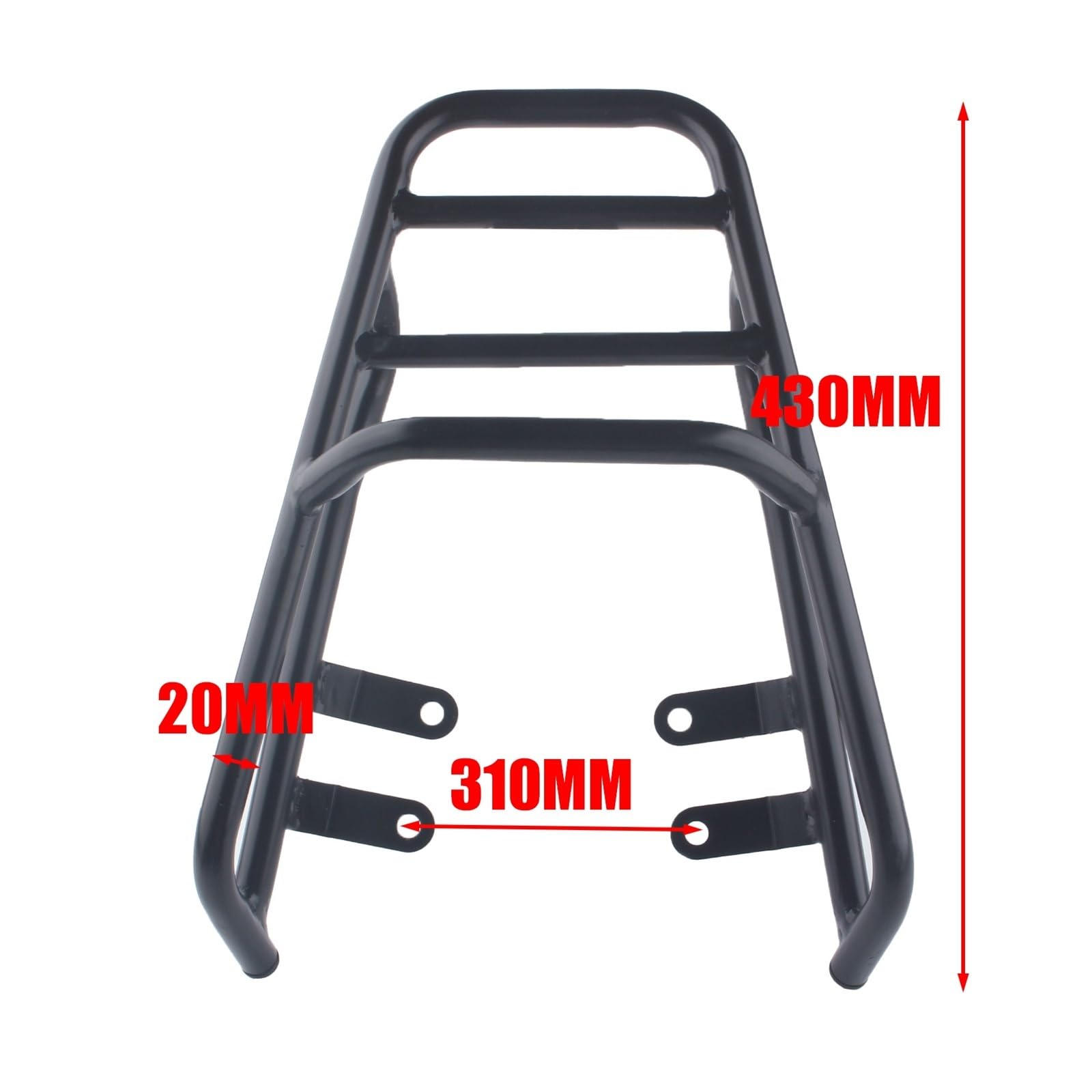 Support Valise Porte-Bagages Planche Bagages pour 350 2022-2024 Arrière Pliable
