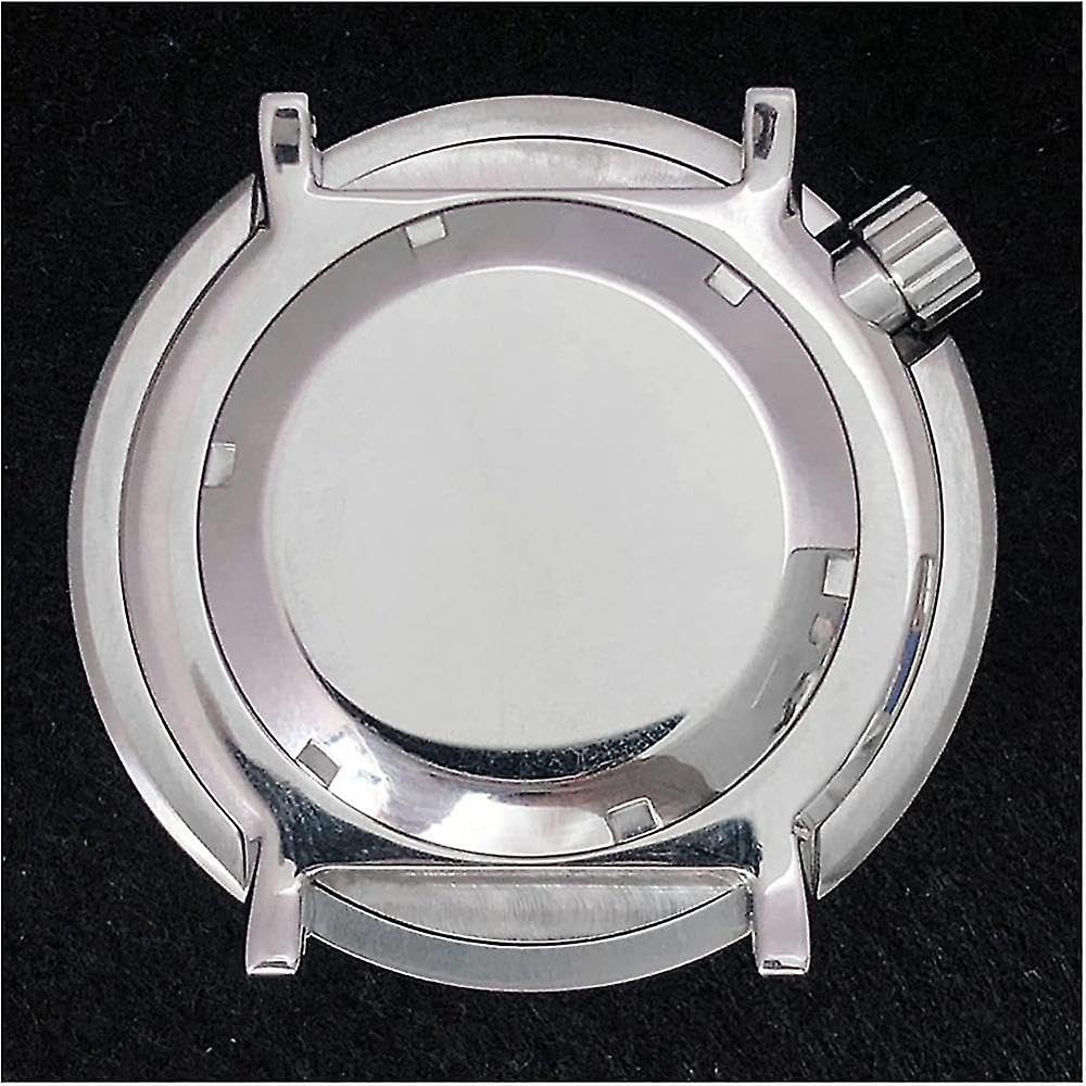 Caja de acero inoxidable de cristal mineral de 45 mm para reloj Nh35/nh36 con mecanismo de modificación de movimiento mecánico
