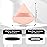 8Pcs of Triangular Powder Puff Makeup Sponges, Made of Super-soft Velvet, Designed for Contouring, Eye, and Corner, Beauty Blender Foundation Mixing Container.