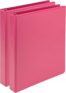 Samsill Plant Based Durable 1 Inch 3 Ring Binders