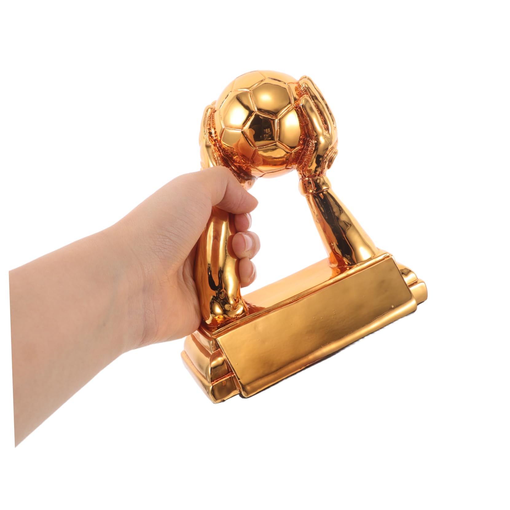 Abaodam Soccer Trophy Torwart Auszeichnung aus Robustem Resin Langlebiger Fußball Pokal als für Torhüter Sportfans Tischdeko und Ehrung