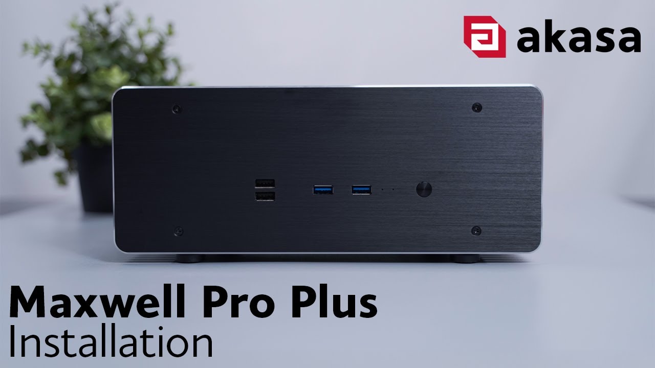 Amazon.com: Akasa Maxwell Pro | Aluminum Fanless Mini-ITX Case | 4