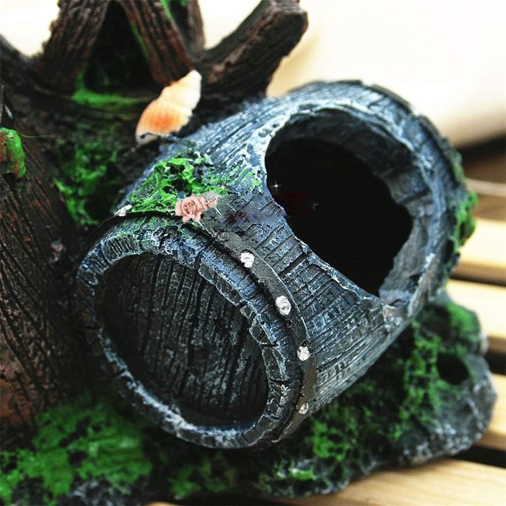 Resin Aquarium Ornament Plastic Decoration Plant for Fish Tank Accessories Home Pet Fish Tank Decor Supplies