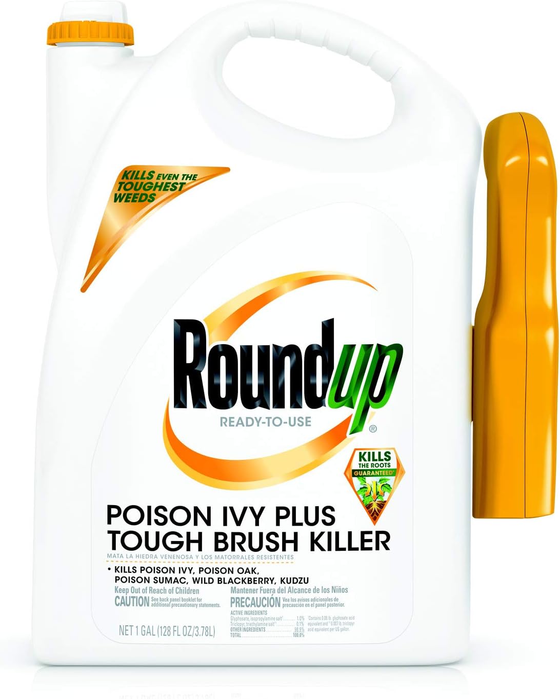 Roundup Ready-to-Use Poison Ivy Plus Tough Brush Killer Trigger (with Trigger Sprayer), 1 gal.