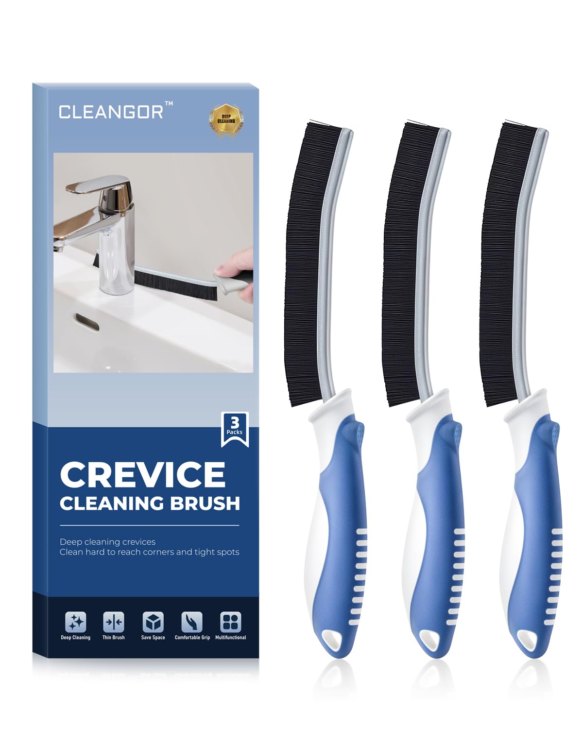 Brosse Nettoyage Joints Salle De Bain Brosse à Joints Carrelage Cleangor – Poignée Ergonomique, Poils Rigides, Pour Salle De Bain, Cuisine, Fenêtres Brosse Pour Fenêtres Et Interstices Brosse Nettoyage Joints Salle De Bain Brosse à Joints Carrelage Cleangor – Poignée Ergonomique, Poils Rigides, Pour Salle De Bain, Cuisine, Fenêtres Brosse Pour Fenêtres Et Interstices