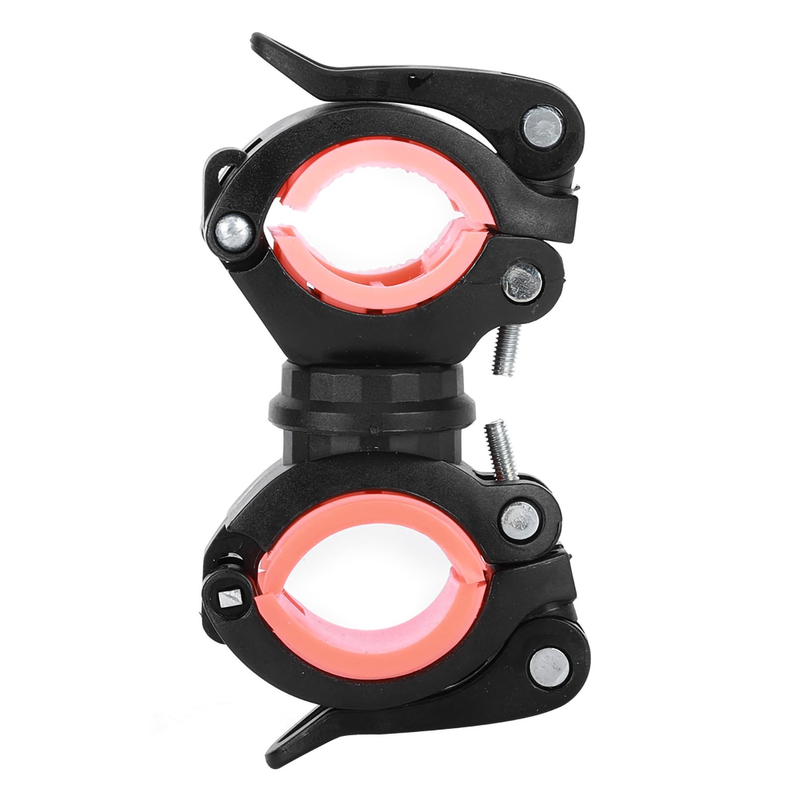 Black Multi Purpose 360 Degree Rotatable Bicycle Flashlight Mount, Quick