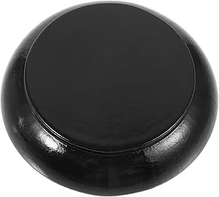 IMIKEYA Judge's Gavel Block - Wooden Sound Block for Courtroom Use - for Auctions and Playsets Round Design for Authentic Experience Ideal for Judges and