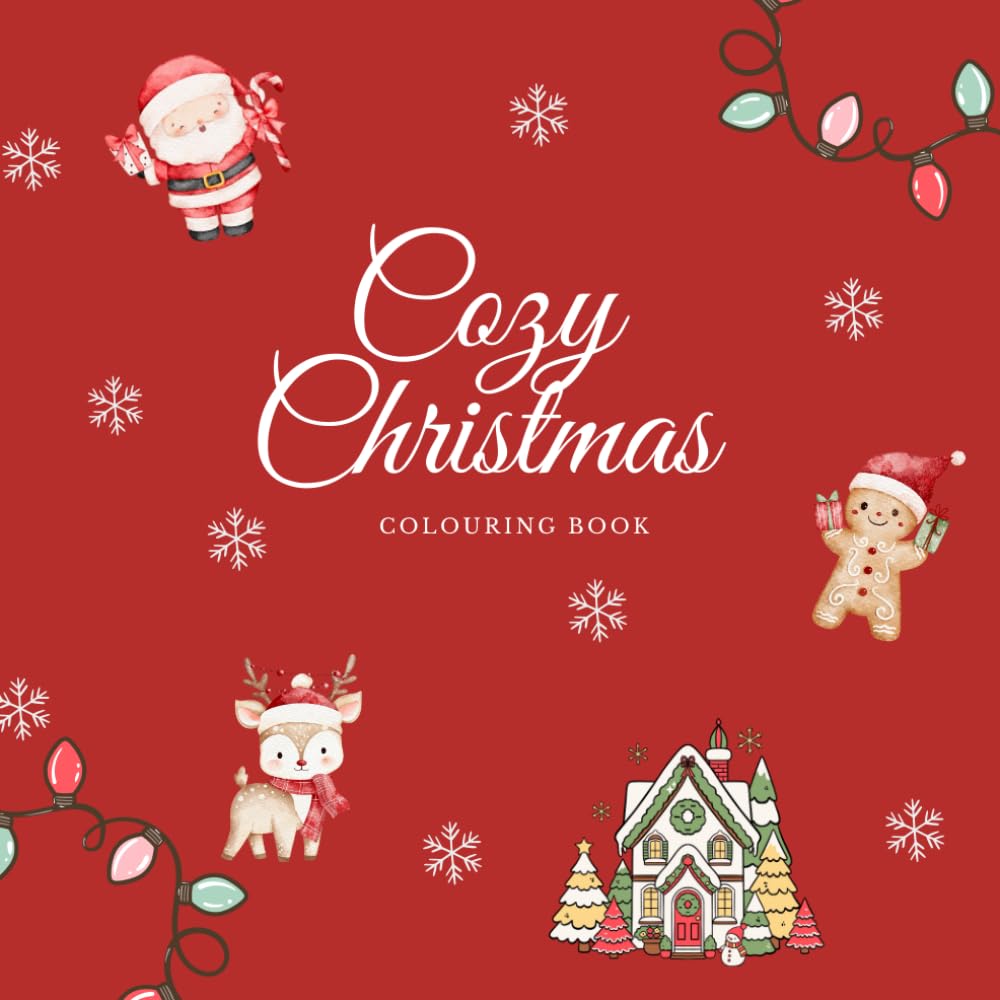Cosy Christmas Colouring Book