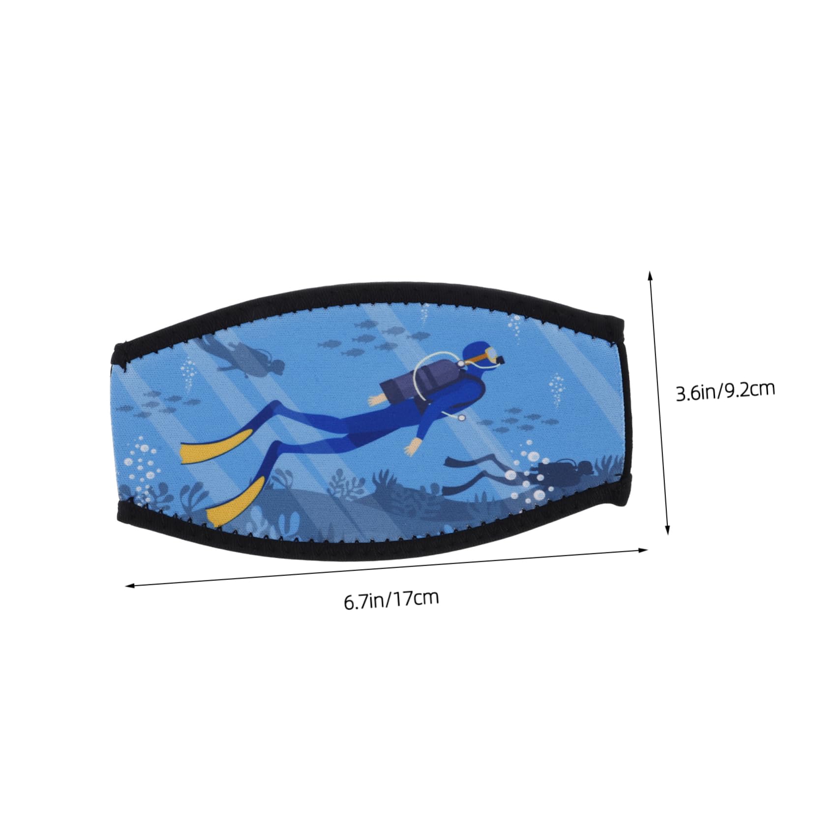 WHAMVOX Diving Tool Snorkeling Mask Strap Neoprene Cover Comfort Fit for Divers