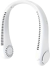 5-Year Warranty – Bladeless Neckband Fan | Rechargeable 3-Speed Personal Air Cooler for Men & Women – Perfect for Office, Commuting, Gym & More- Random COlour