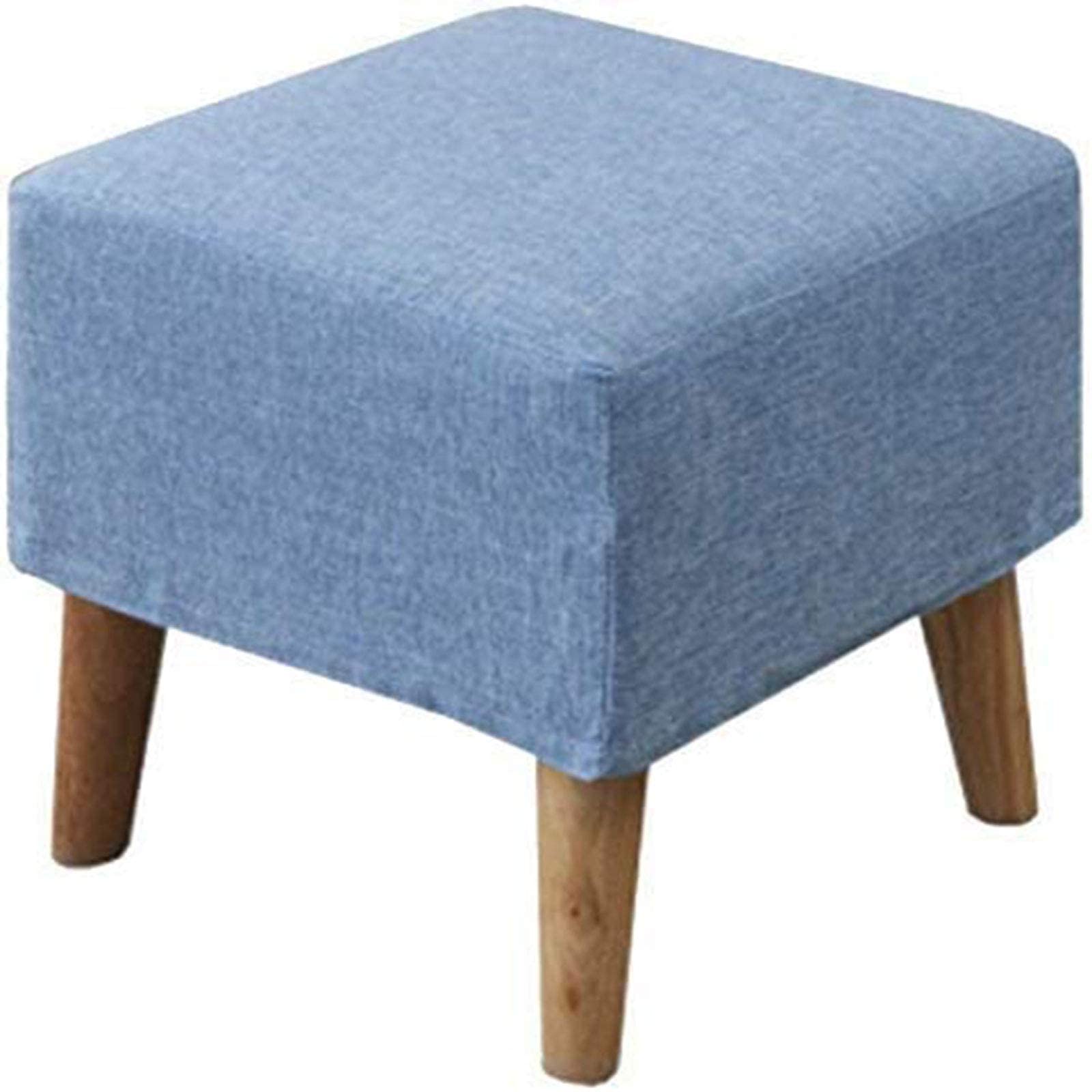 Tabouret de changement de chaussures en bois pour entrée et salon