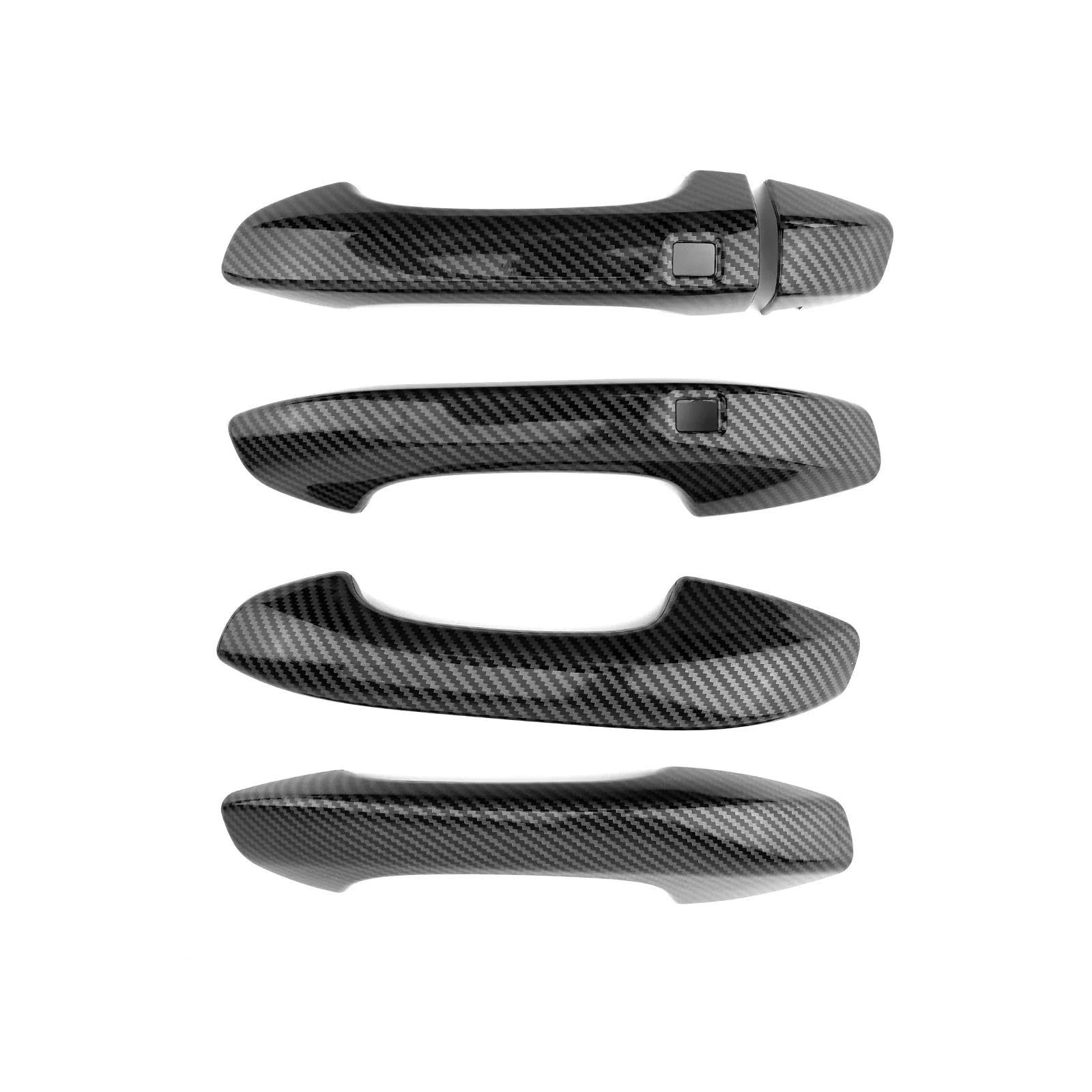 YSDSLS Exterior Style Outer Door Handle Cover Only Touch Sensitive Handle for Kia K5 2021-2025(Carbon Fiber)