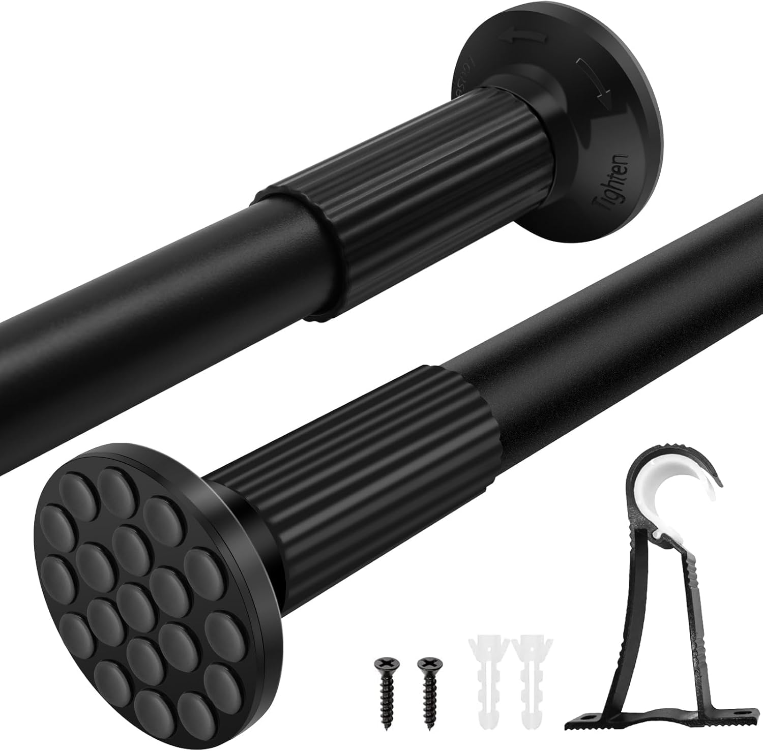 HeGeed 突っ張り棒 強力 3m つっぱり棒 伸縮棒 取付幅130~320cm 強負荷 物干し竿 洗濯干し 布団干し 室内 屋外 耐震 転倒防止 調節簡単 組立簡単 ドリル不要 取付幅 耐荷重30~10kg つっぱり棒は炭素鋼製で パイプ直径32mm 日本語説明書付き