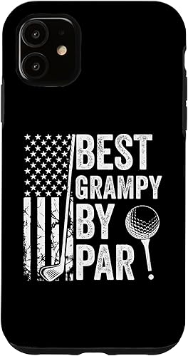 Miniatura 7 de iPhone XXS Best Grampy By Par USA Flag Golf Fathers Day Golfing Grandpa Case
