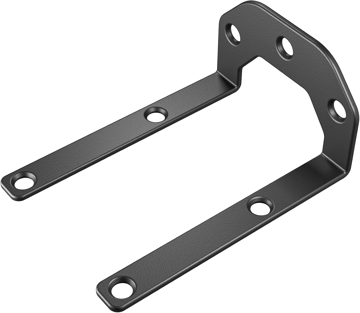 WALI Wall Mount for Streaming Devices, Easy Install and No Obstruction Voice Recognition (CBTV), Black