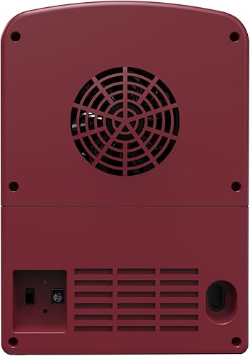 Miniatura 4 de Frigidaire 9 latas6l mini refrigerador personal refrigerador puerta de acabado de cocodrilo-W 7.08" x L 11.81" X H 10.04 (rojo)