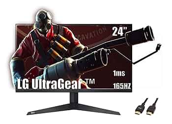 Amazon.com: LG 24 inch Ultragear Gaming Monitor, FHD (1920 x