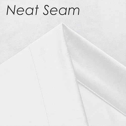 Miniatura 6 de Cortinas de terciopelo con pompones para dormitorio, bolsillo para barra, 52 x 84 pulgadas, cortinas opacas suaves para ventana, oscurecimiento de