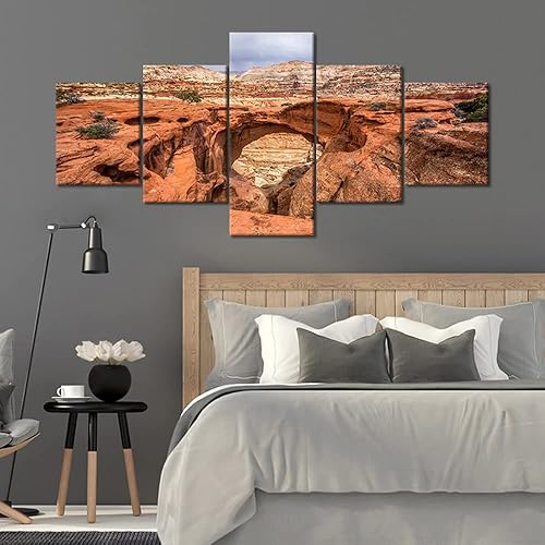 Miniatura 3 de Obra de arte para las paredes del hogar, póster del Parque Nacional del Arrecife Capitolio, impresiones sobre lienzo, imágenes de Utah, Estados