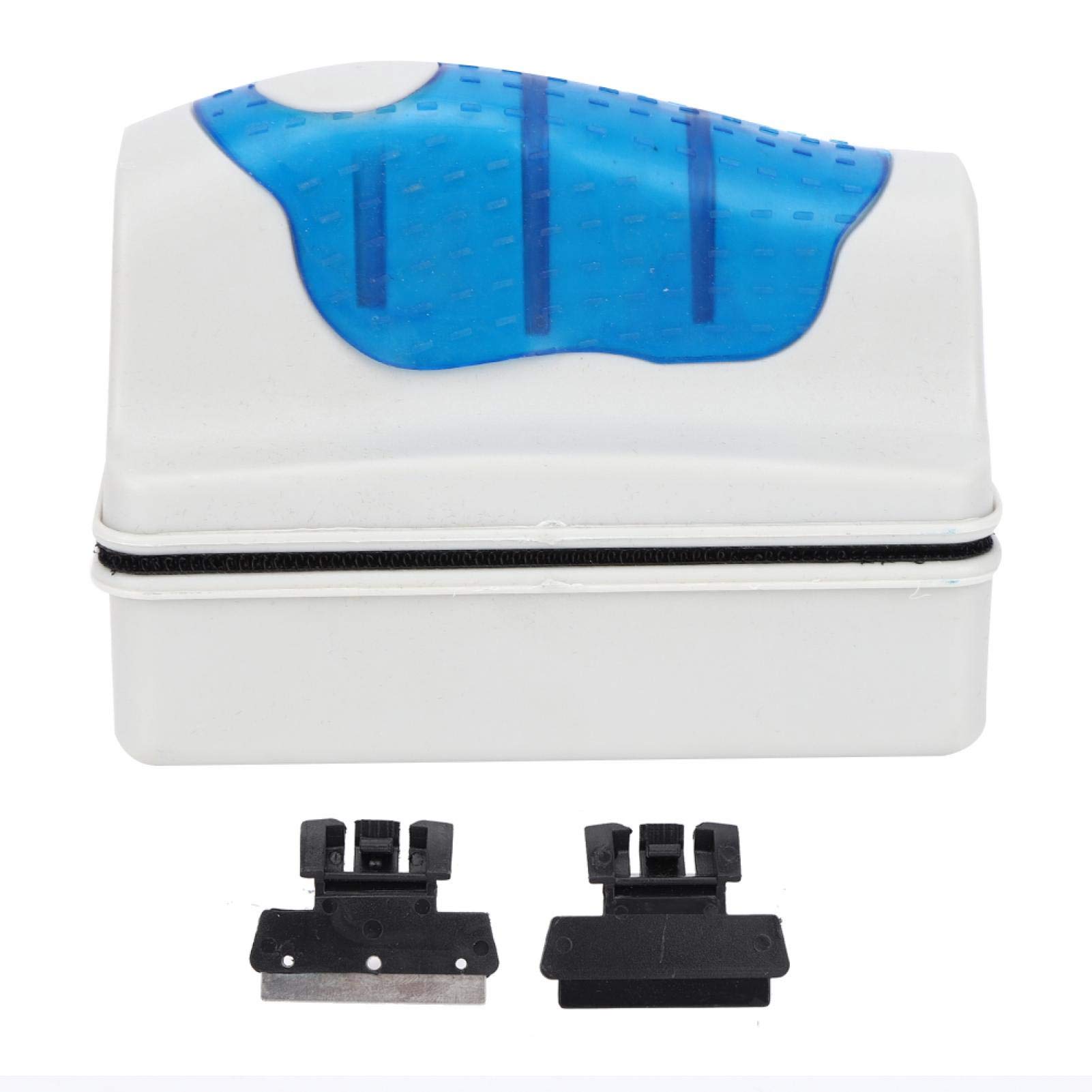 Raschietto per Acquario, detergente per lavavetri Magnetico per Vetro Detergente per Vetro a Doppio Lato per Acquario Detergente Magnetico per la Pulizia dell'acquario(XL)