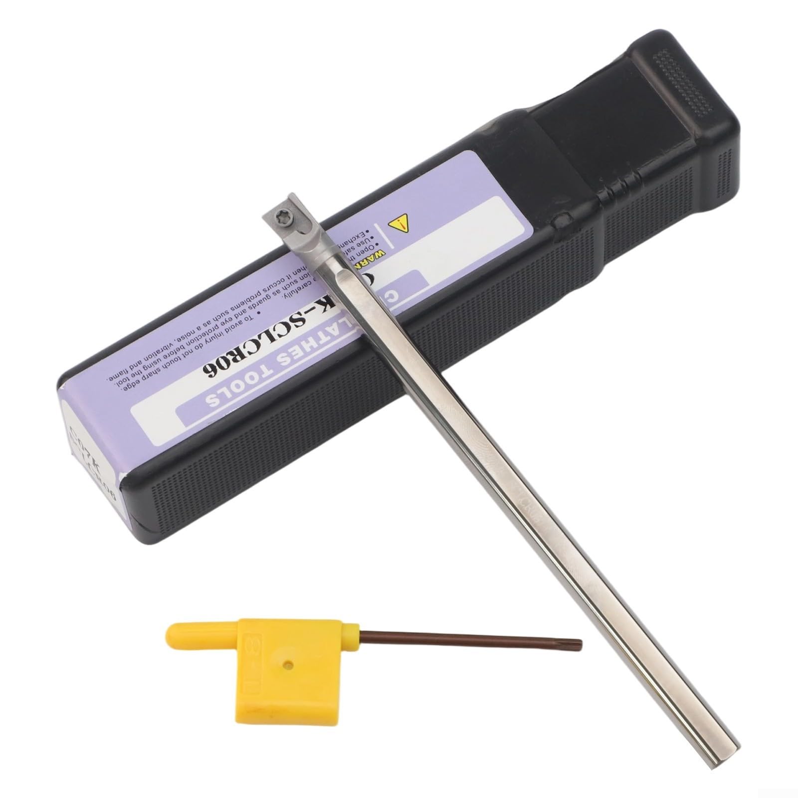 Porte-outils en carbure anti-choc C07K-SCLCR06 pour tournage CNC précis