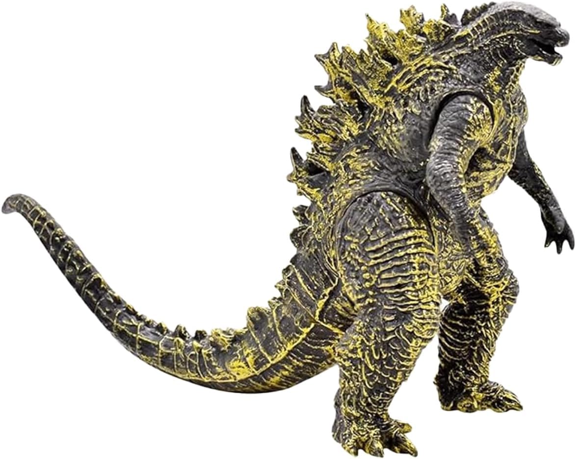 LGWJHCY Anime Figure, 16 cm Monsters Action Figures, Dinosaur Collector Model Statue Toy, Model Figure PVC Statue（Golden）