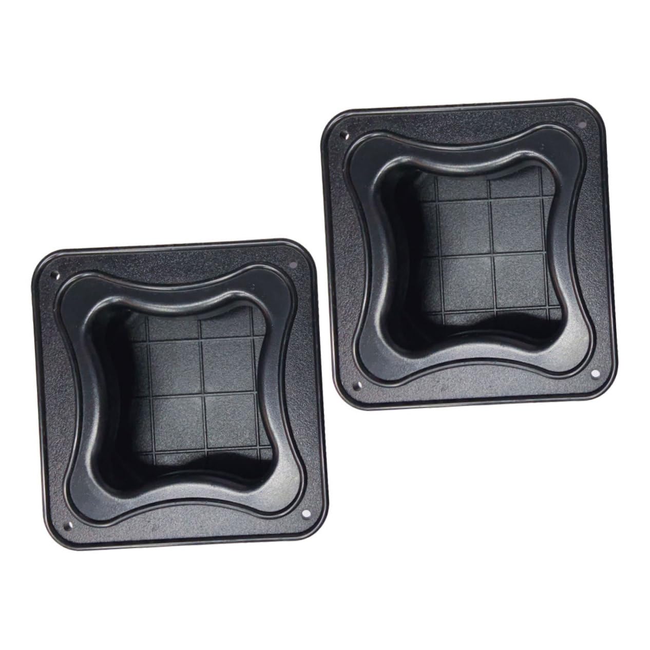 ULDIGI 2pcs Plastic Handle Replacement for Audio Speaker Parts Ergonomic Design Quick Installation for Stage Use Amplifier Accessories