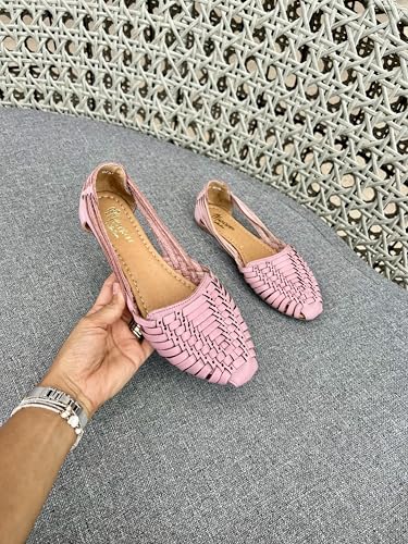 Image of Macarena Collection Womens Shoes Leather Sandals for Women | Huarache Handmade Mexican Sandals | Comfortable & Stylish Womens Sandals 2167