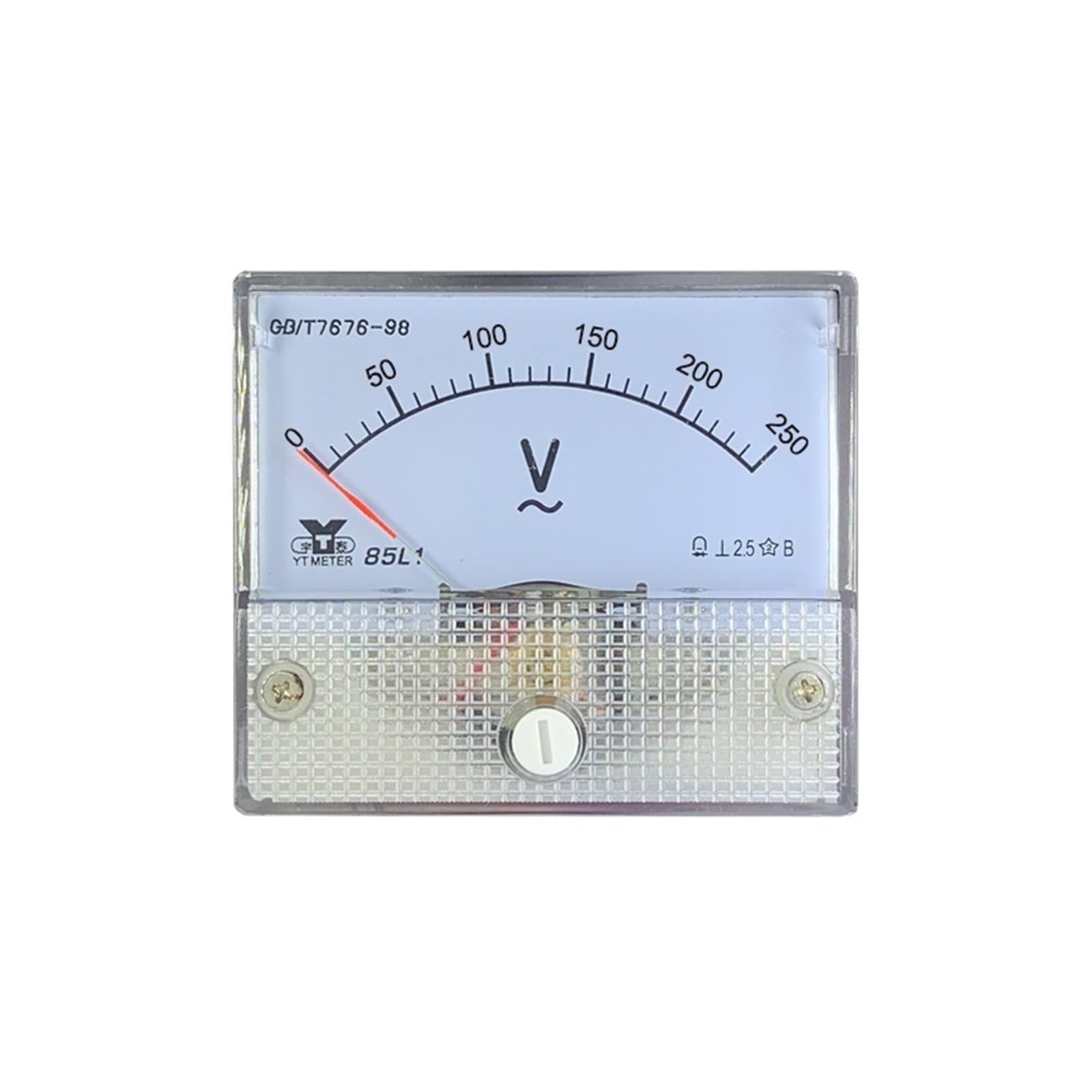 85l1-v AC Voltmeter 10V 15V 20V 30V 50V 100V 150V 250V 300V 450V 500V 600V 750V Pointer Voltmeter 56 * 64mm 380V 220V installat(AC 30V,AC 5V-300V)