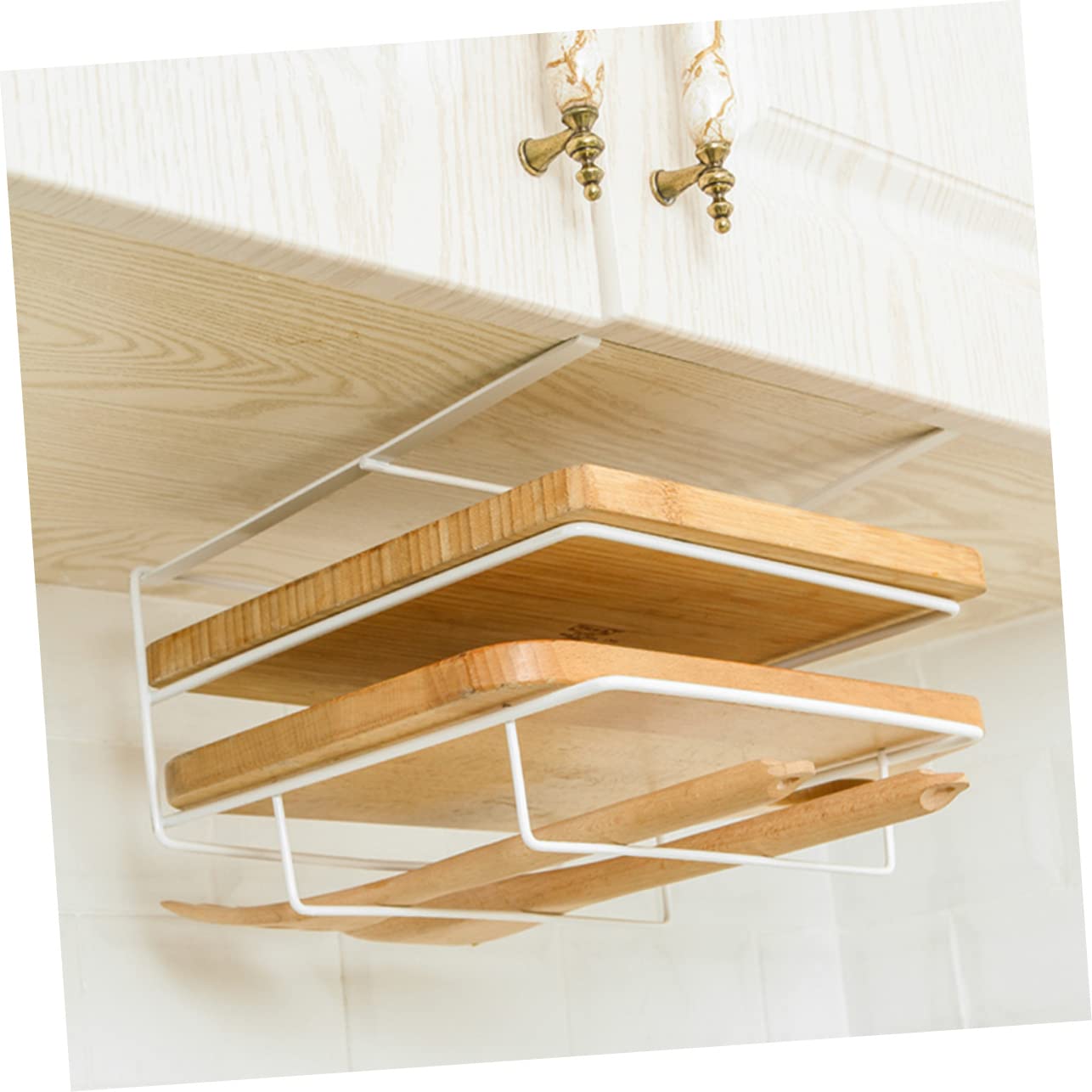 Organisateur De Cuisine IMIKEYA – Support Pour Couvercles De Casseroles Et Planches à Découper Avec Bac D’Égouttement - 9