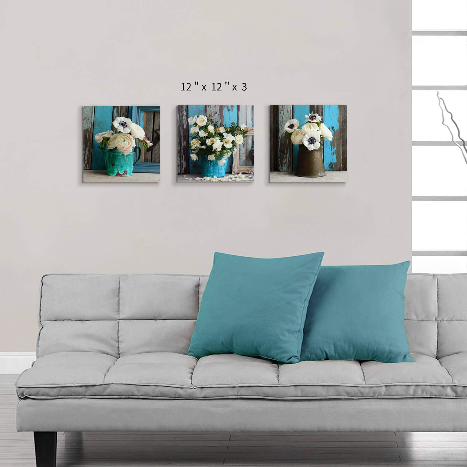 Stampe artistiche da parete con piante botaniche, stile vintage, bohémien, minimalista, decorazione neutra per camera da letto, soggiorno, bagno, casa o ufficio, set di 4 immagini senza cornice