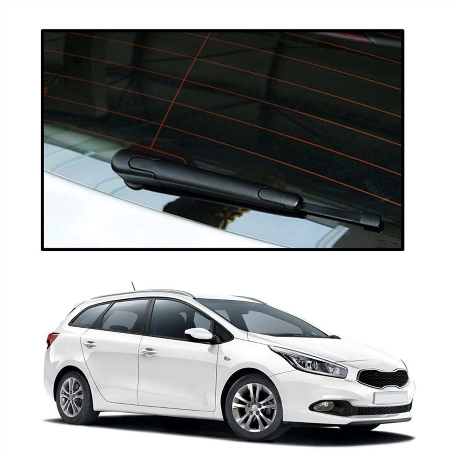 Tergicristallo posteriore con braccio posteriore Kia Ceed 2009-2012