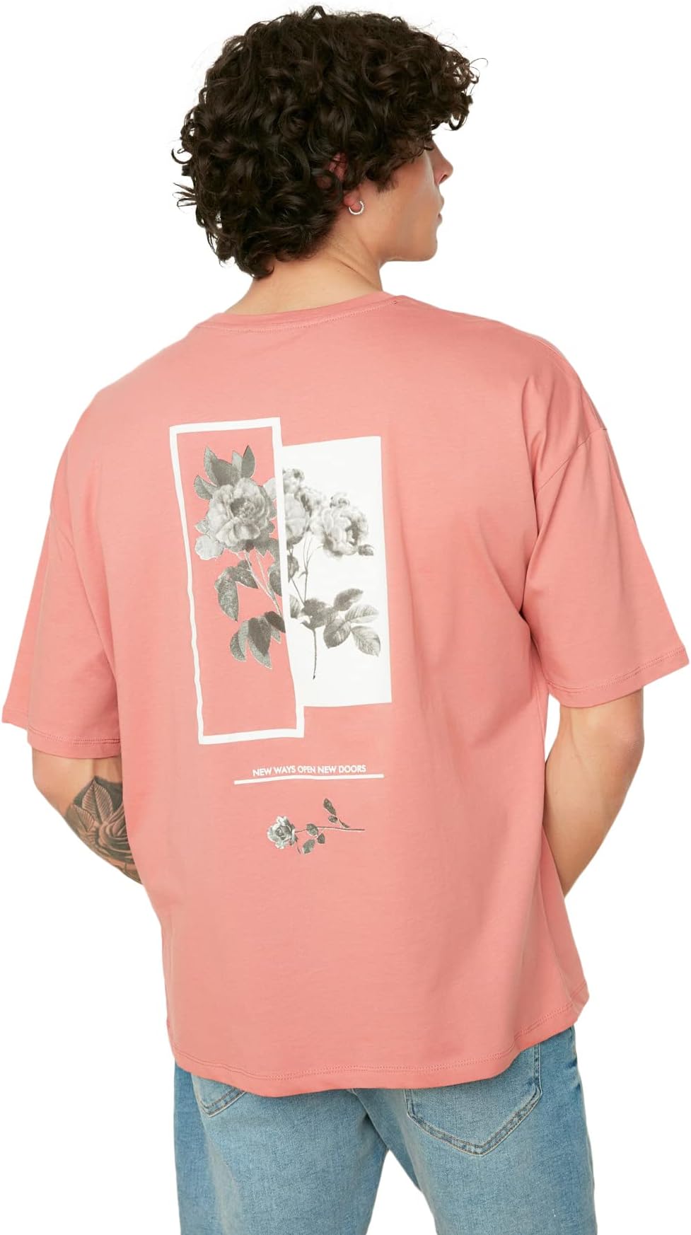 Trendyol Man Young Oversize Basic Crew Neck Knit T-Shirt