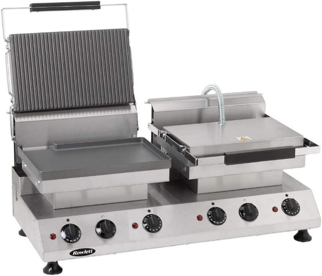 Rowlett Rutland DA232 Double Contact Grill Flat and Ribbed Plate