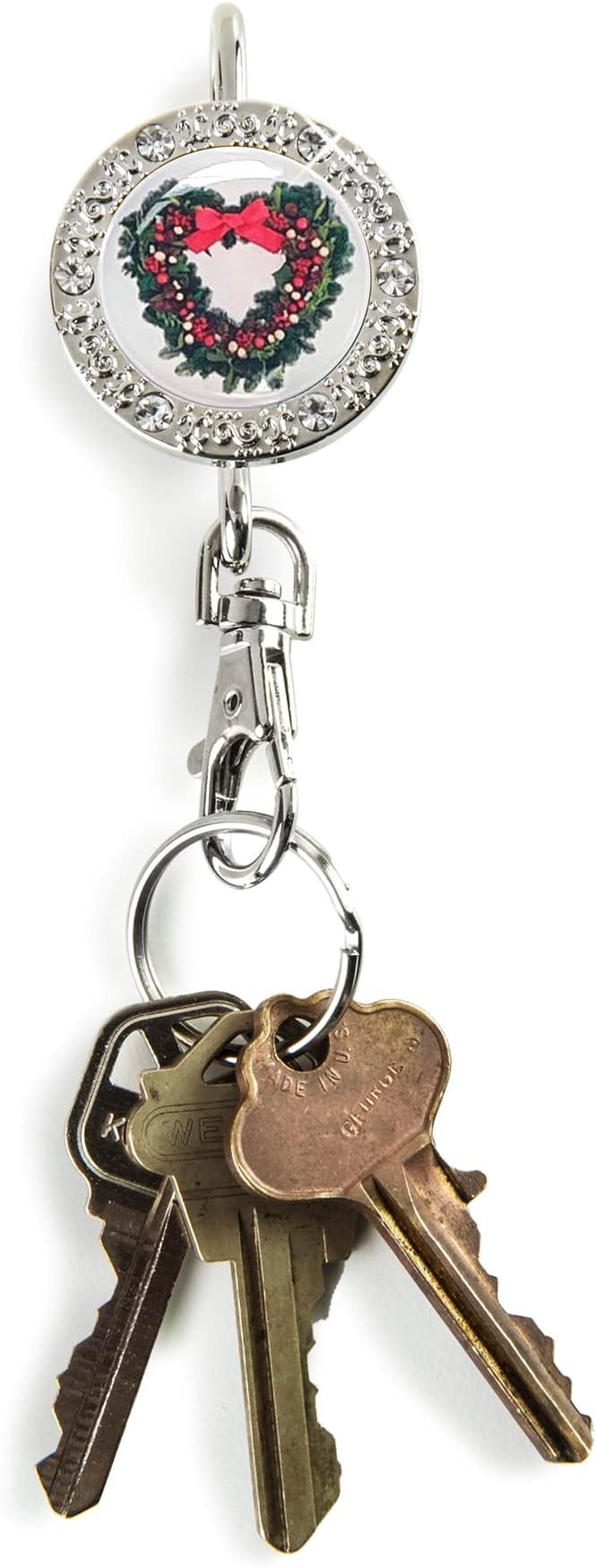 Finders Key PurseFINDERS KEY PURSE Original, Patented Keychain Purse Hook, Key Holder with Clasp and Cute, Trendy Charm