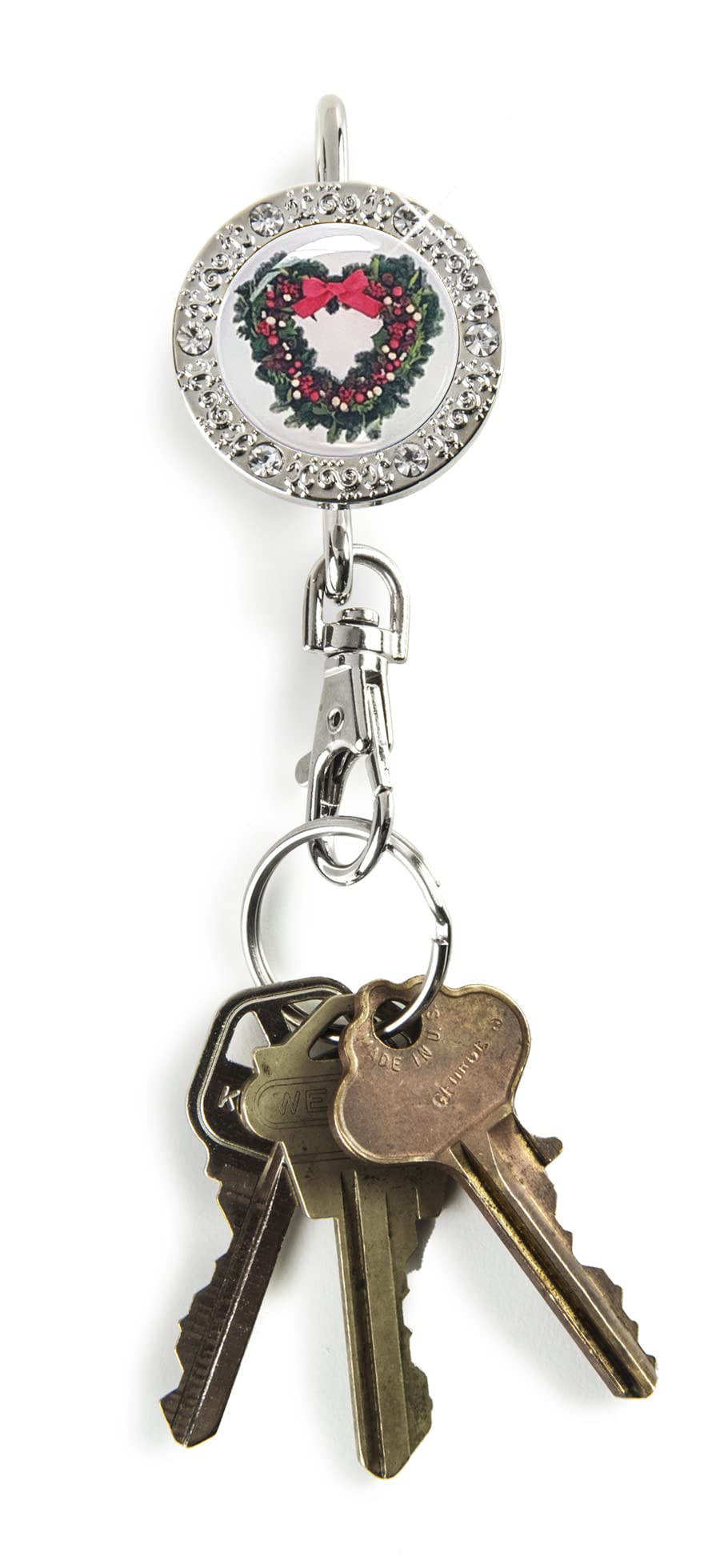 Finders Key PurseFINDERS KEY PURSE Original, Patented Keychain Purse Hook, Key Holder with Clasp and Cute, Trendy Charm