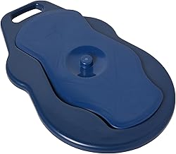 Kashi Surgicals Unisex Polypropylene Bed Pan with Lid (Large Size)